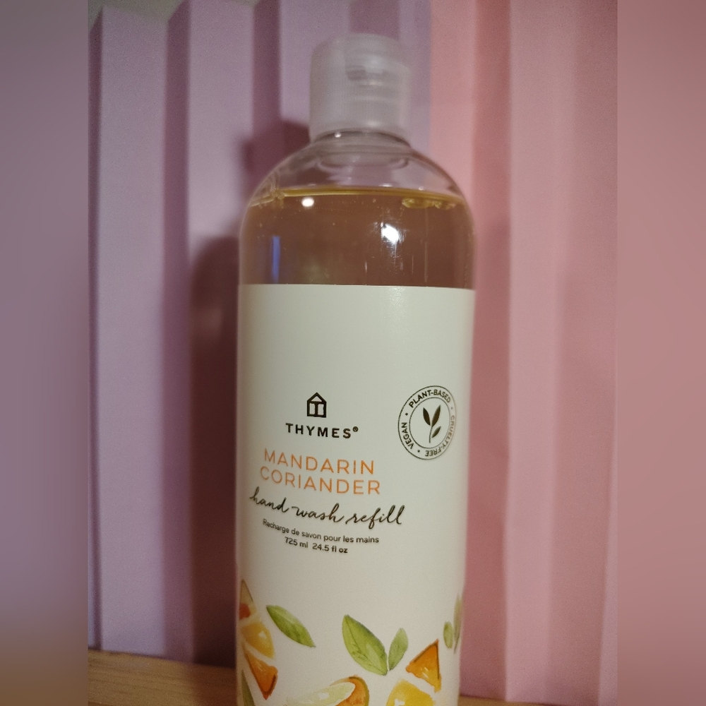 Thymes Mandarin Coriander Hand Wash Refill - 24.5 Fl Oz - Picture 4 of 11